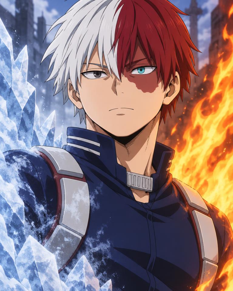 Shoto Todoroki portrait